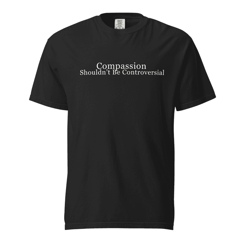 Compassion / Black / S mockup 1